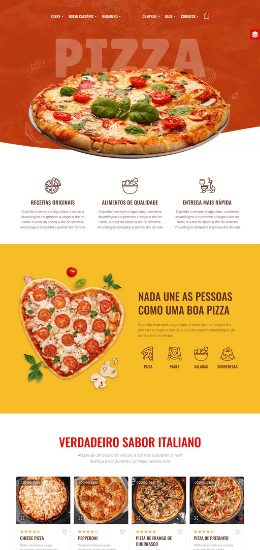 criação de site de delivery de alta perfomance