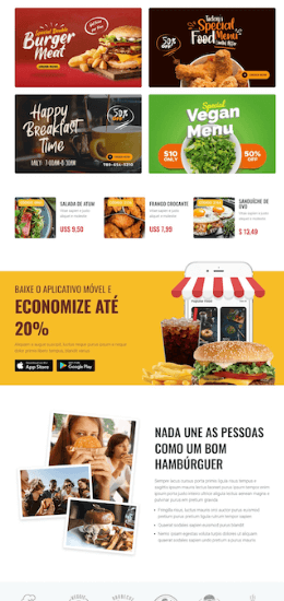 exemplos landing page 